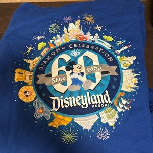 Disneyland 60th anniversary Zip Up Hoodie